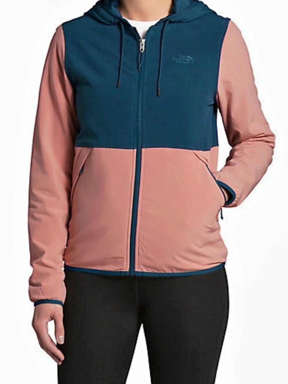 The North Face Mountain 3.0 Insulated Jacket in Blue & Pink Size S